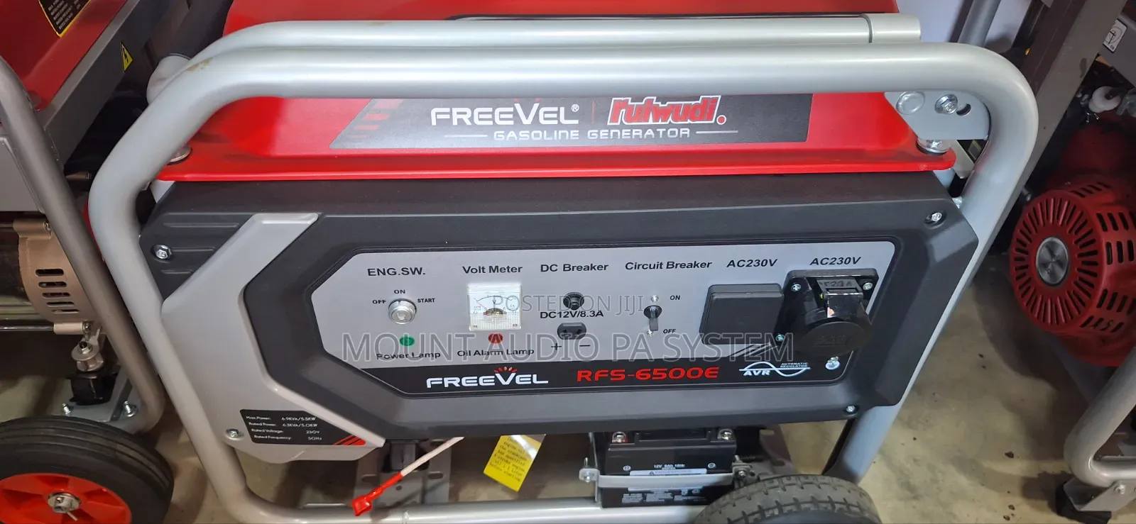 Maxmech Gasoline Generator RFS 6500E