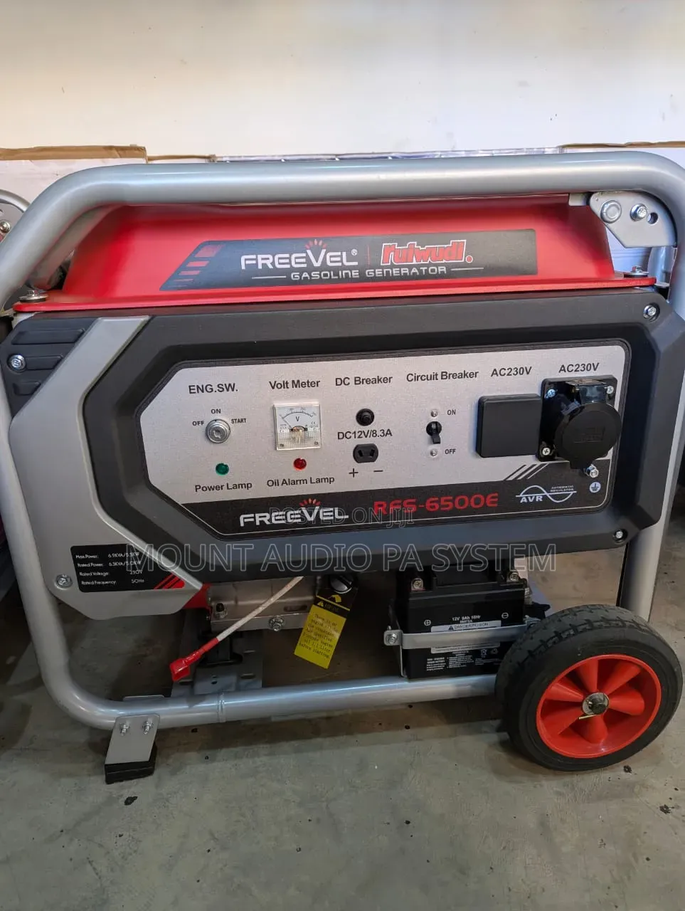 Maxmech Gasoline Generator RFS 6500E