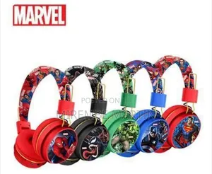 Vibrant Themed Wireless Over-Ear Headphones for Kids