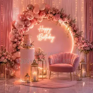 Unique and Luxurious Birthday Deco