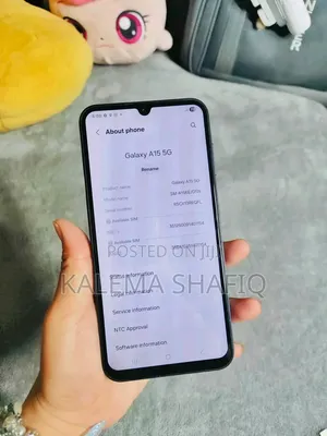 New Samsung Galaxy A15 5G 256 GB Black