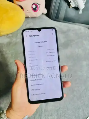 New Samsung Galaxy A15 5G 256 GB Black
