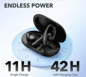 Premium Open-Ear Wireless Sport Earbuds With Charging Case