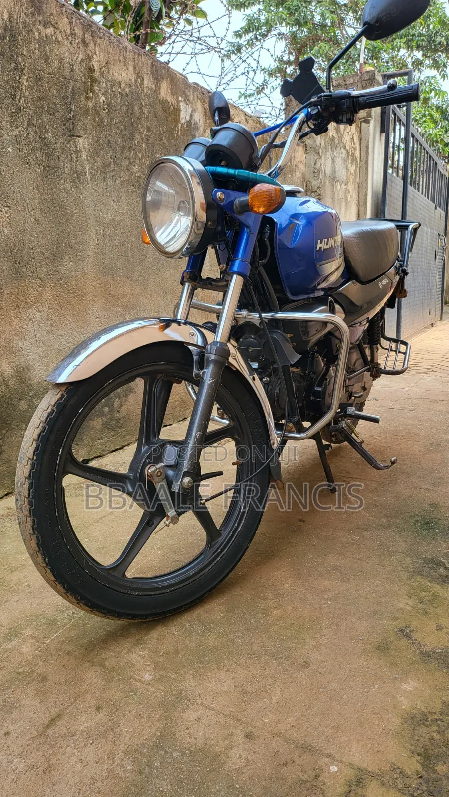 Hero Hunter 125 2021 Blue