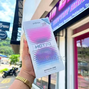 New Infinix Hot 70 128 GB Silver