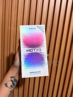 New Infinix Hot 70 128 GB Silver