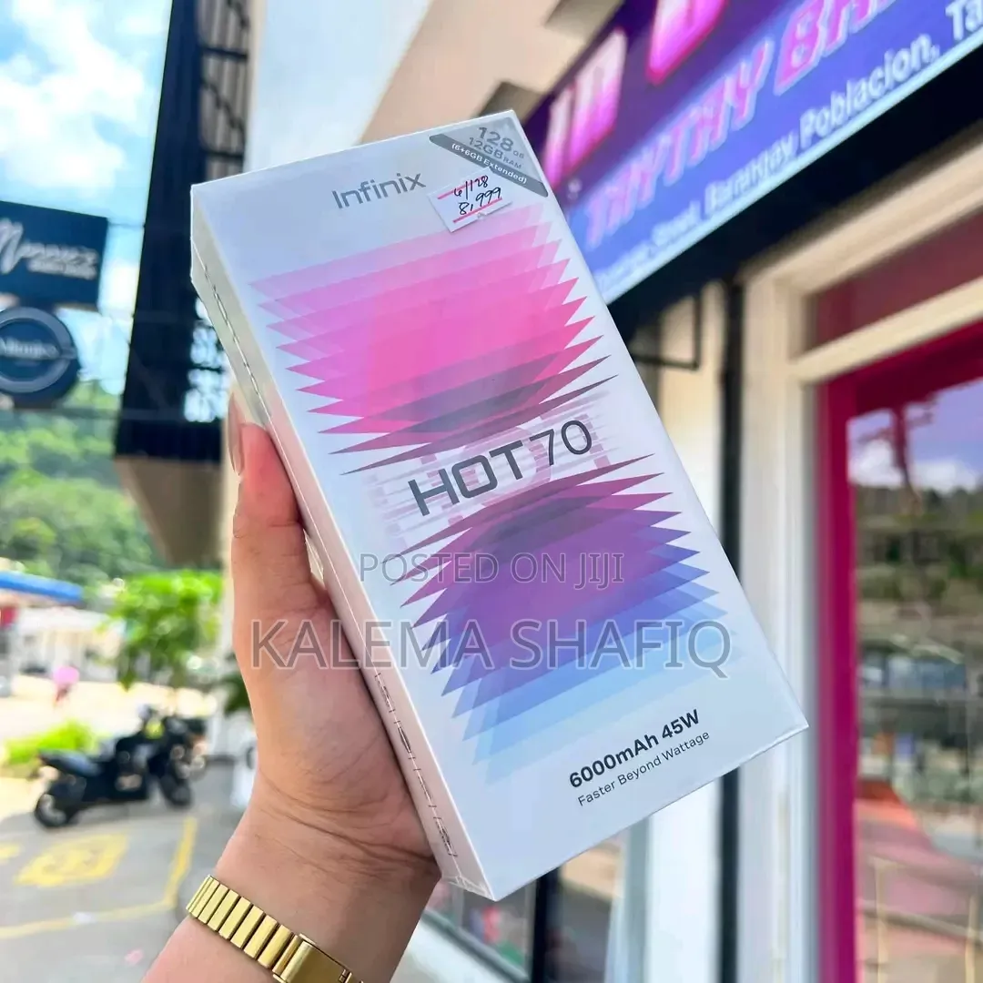 New Infinix Hot 70 128 GB Silver