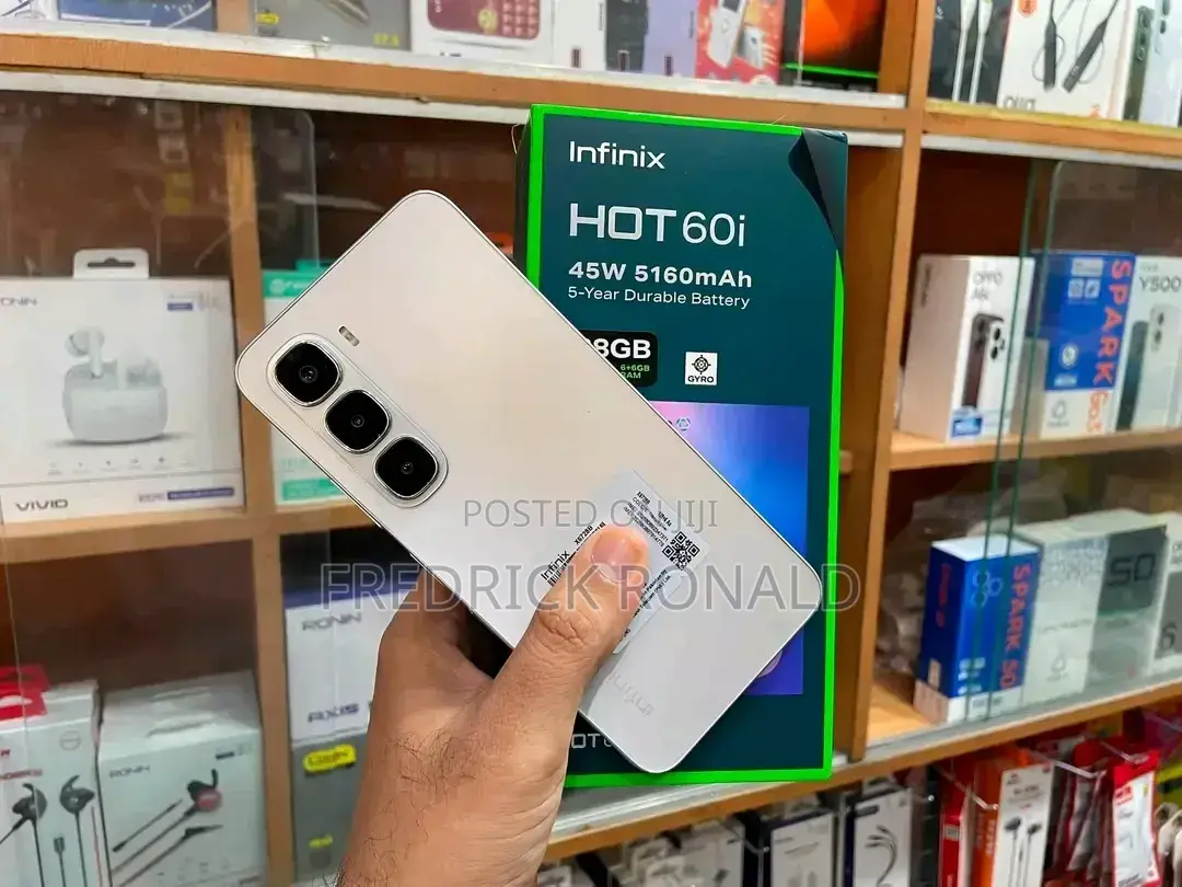 New Infinix Hot 60i 256 GB Rose Gold