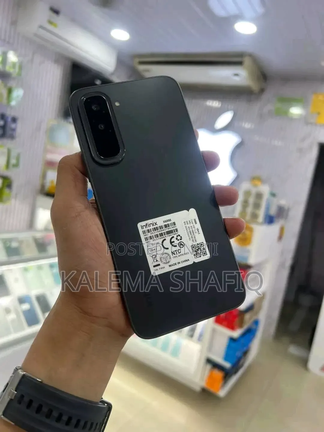 New Infinix Hot 70 128 GB Black