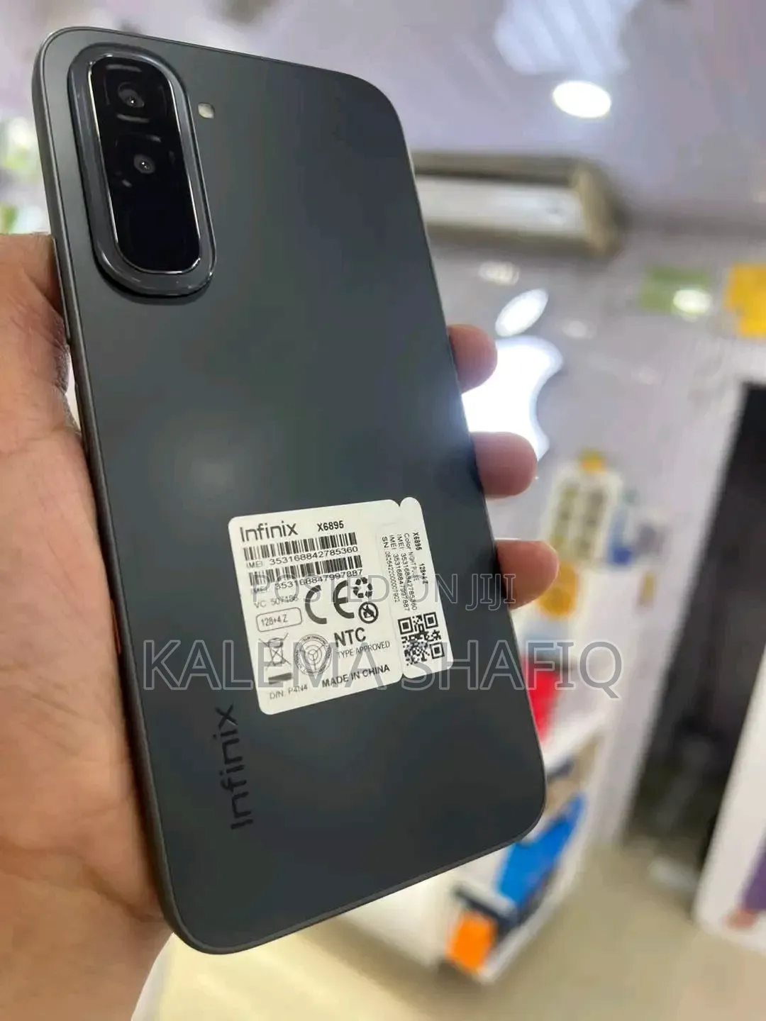 New Infinix Hot 70 128 GB Black