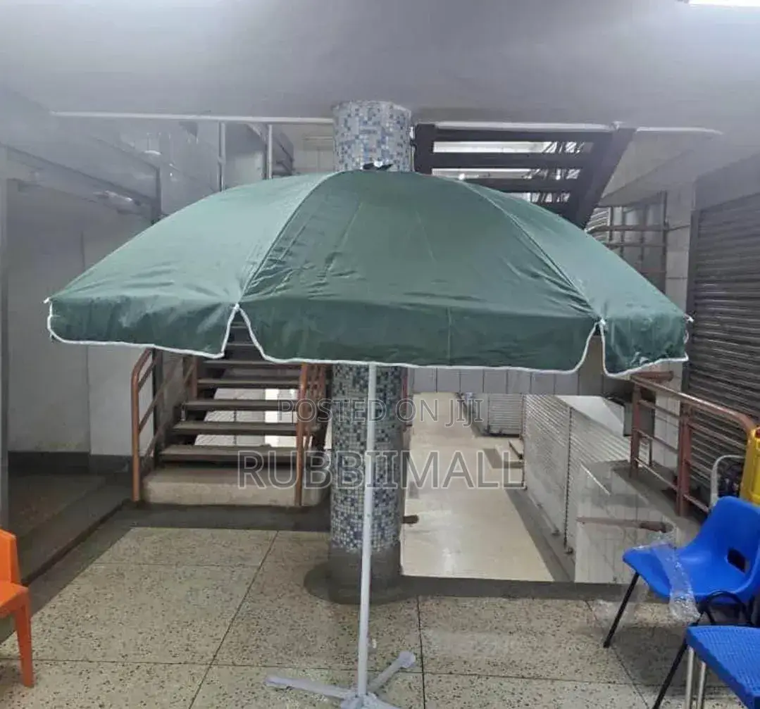 Patio Umbrella With Base ~ Round