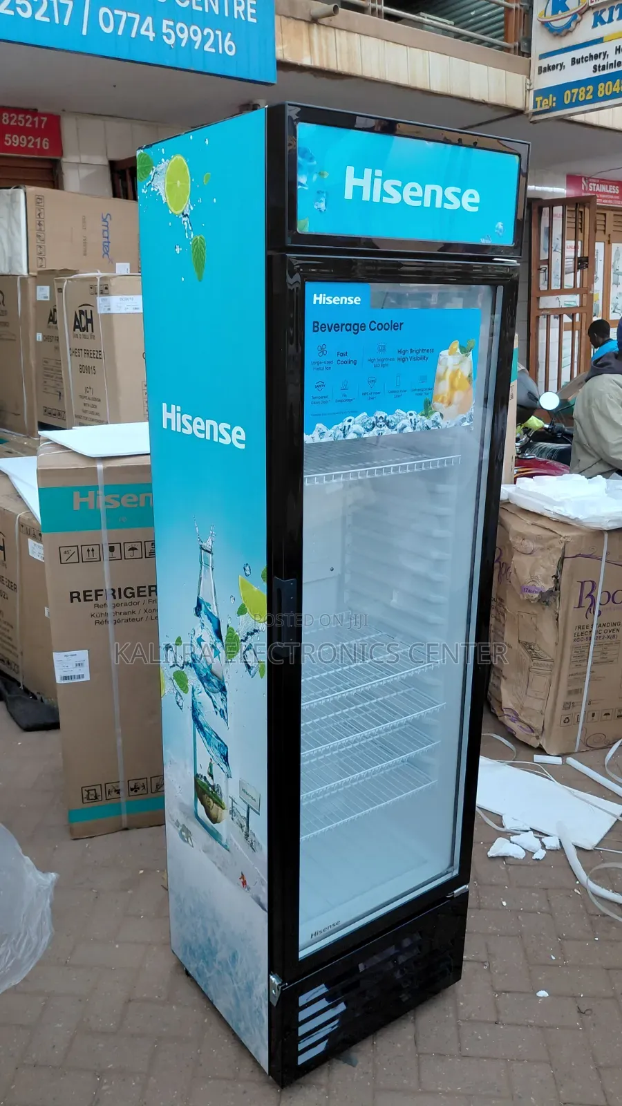Hisense Display Fridge 370l