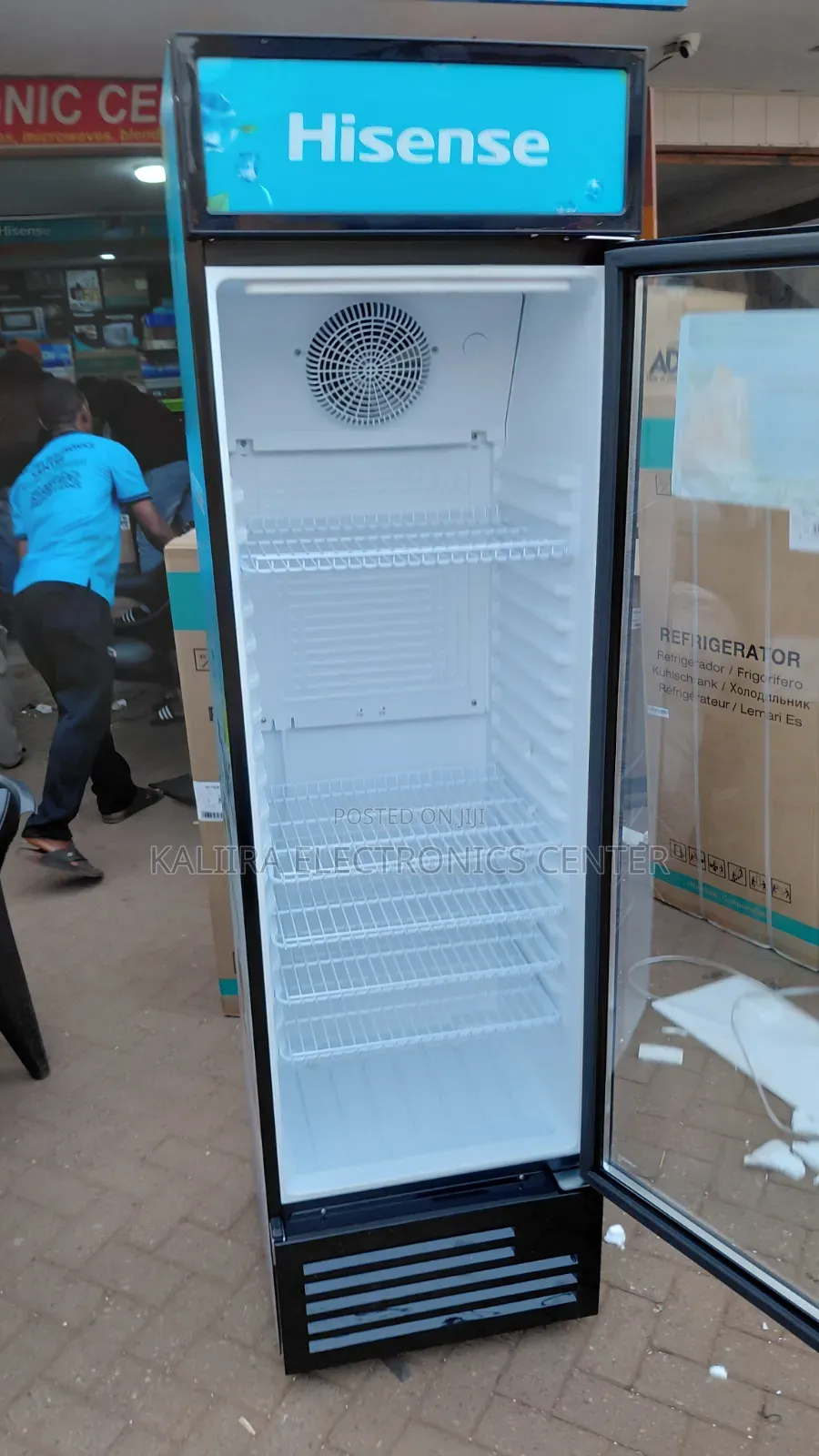 Hisense Display Fridge 370l