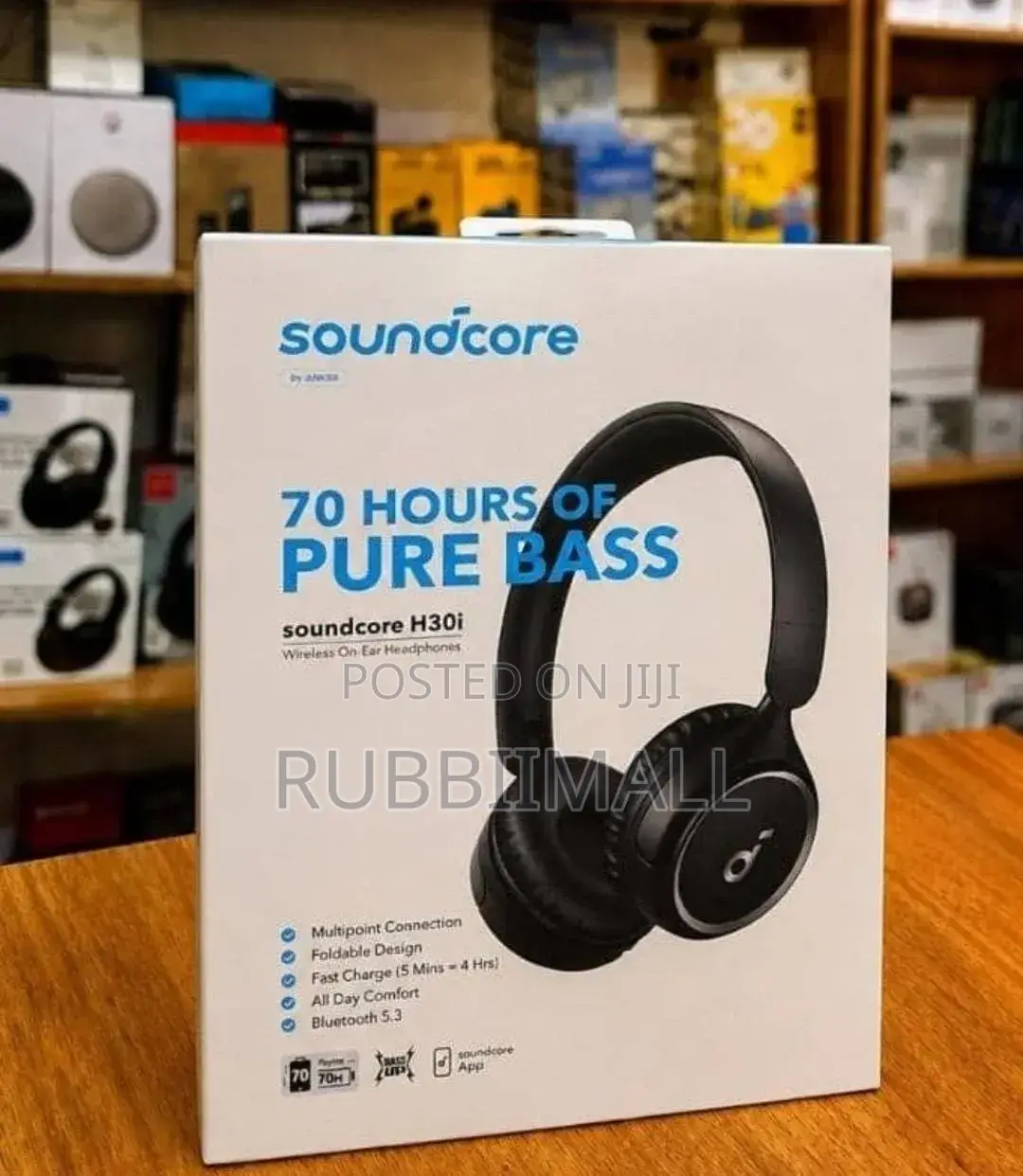 Anker Soundcore H30i Wireless on-Ear Headphones