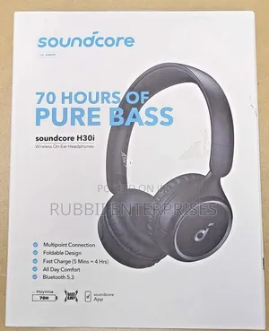Anker Soundcore H30i Wireless on-Ear Headphones