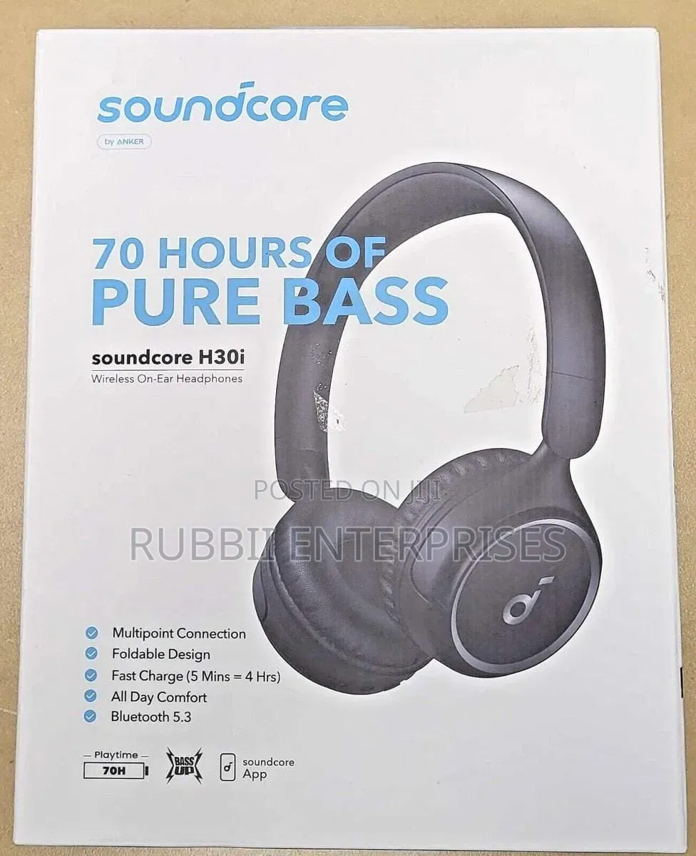 Anker Soundcore H30i Wireless on-Ear Headphones