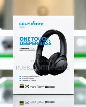 Anker Soundcore Q11i Wireless Over-Ear Headphones.
