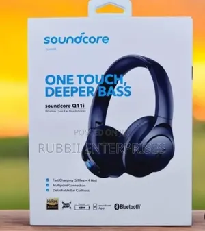 Anker Soundcore Q11i Wireless Over-Ear Headphones.