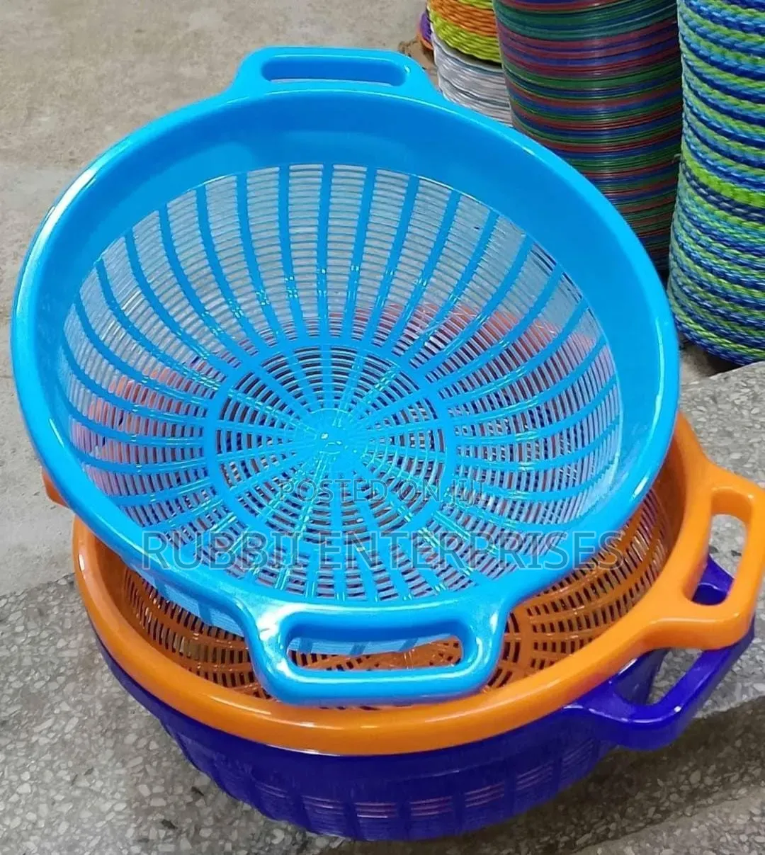 Plastic Colander Baskets