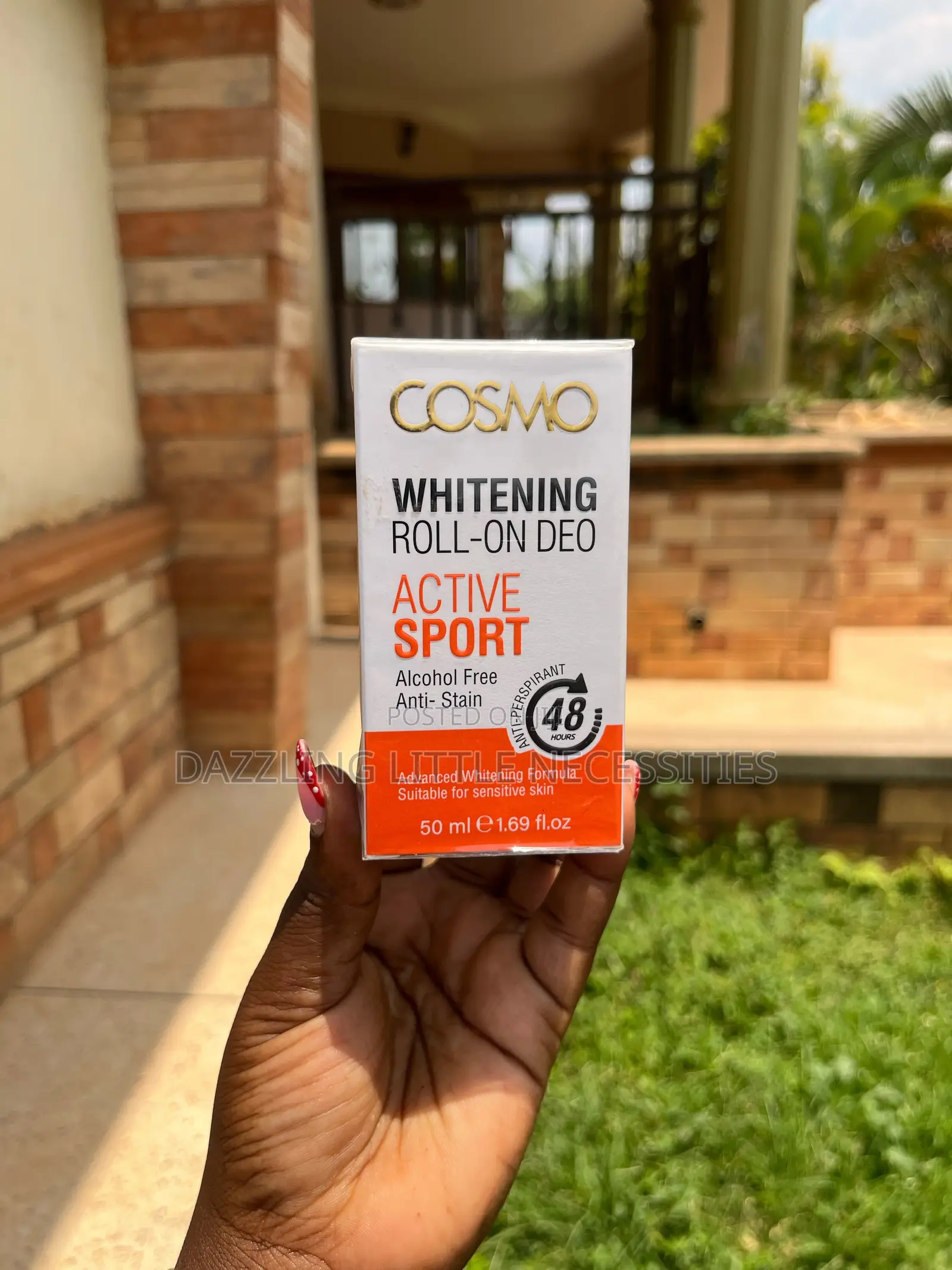 COSMO Active Sport Roll on Deodorant - 50mls