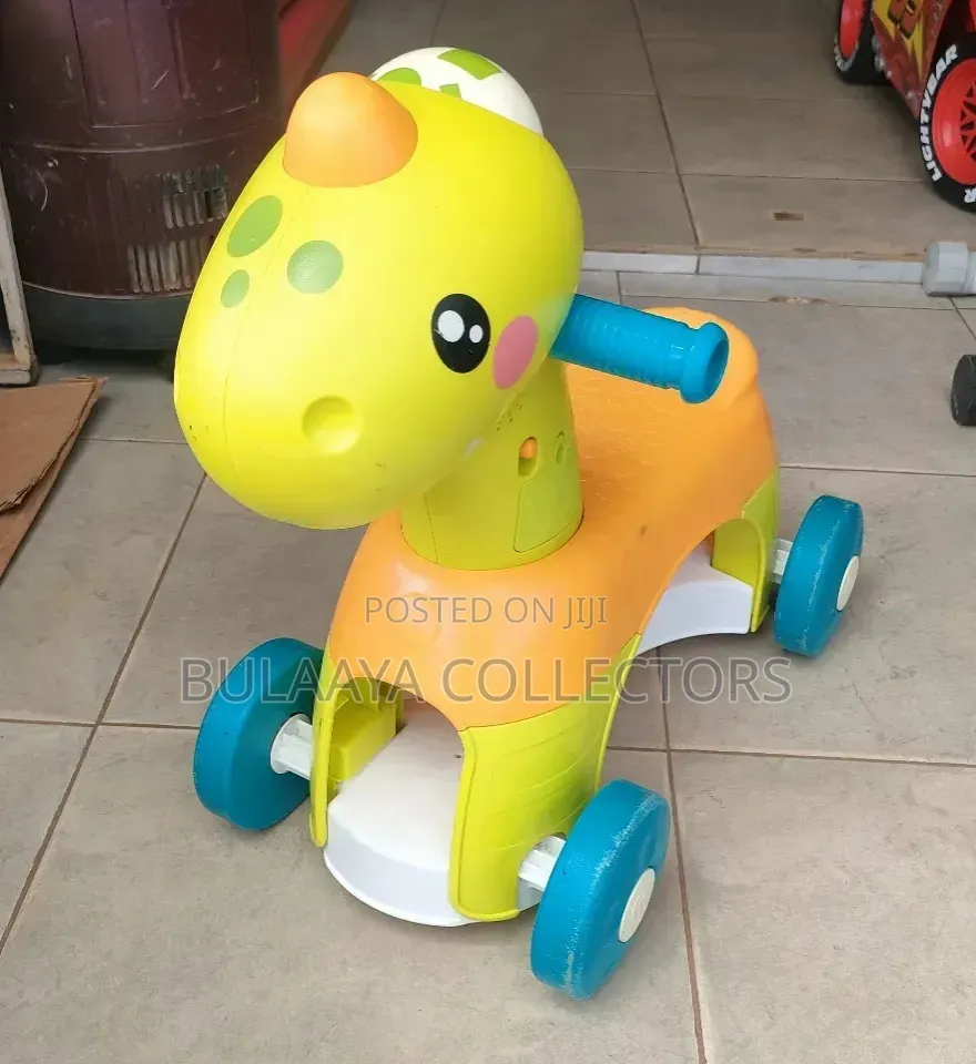 Fisher-Price Paradise Pals Roll Roar Dino Ride-on Toy, Uk Used.