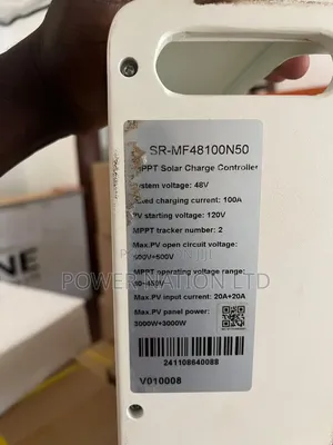 100a 12v/24v/36v/48v Srne Solar Charge Controller