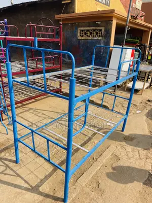 Wide Cool Sleep Strong Double Decker Metallic Bed
