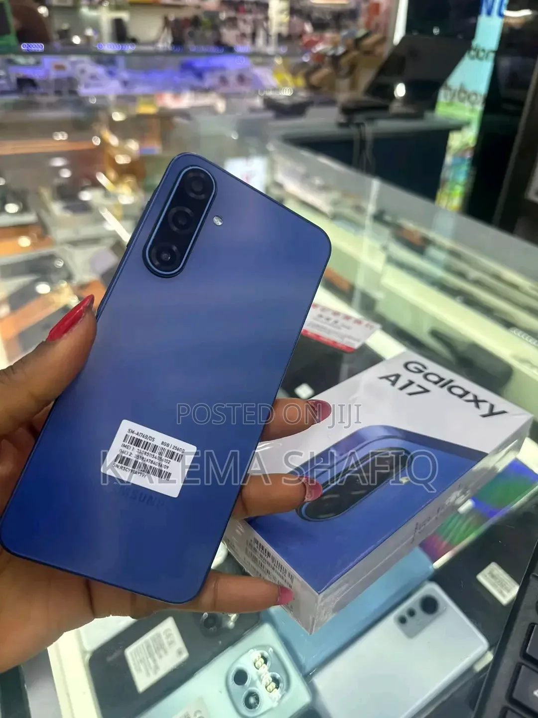 New Samsung Galaxy A17 5G 256 GB Blue