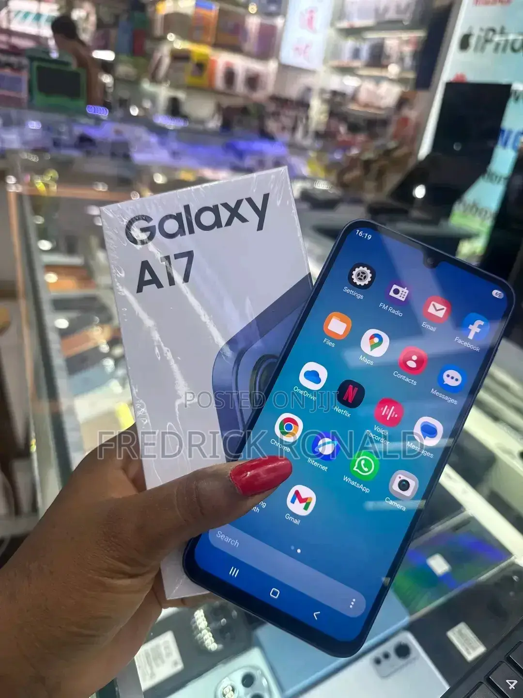 New Samsung Galaxy A17 5G 256 GB Blue