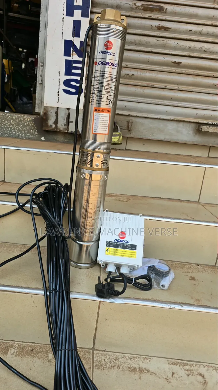 Submersible Water Pump 70m Pedrolla