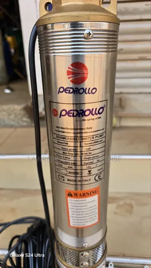 Submersible Water Pump 70m Pedrolla