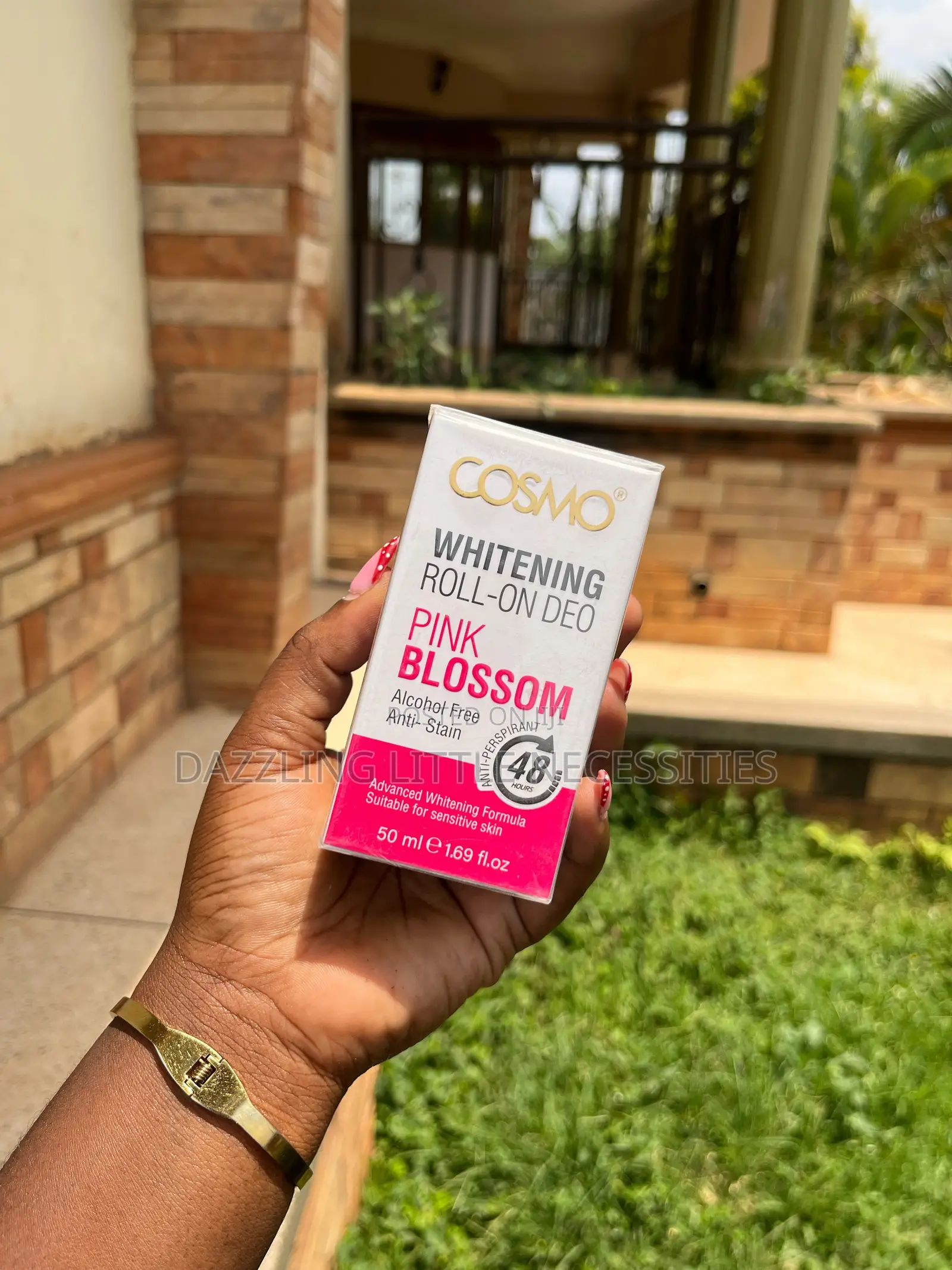 COSMO Pink Blossom Whitening Roll on Deodorant- 50mls