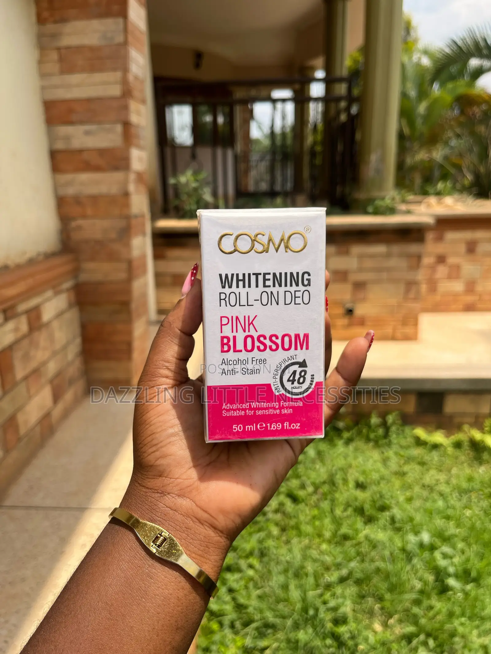 COSMO Pink Blossom Whitening Roll on Deodorant- 50mls