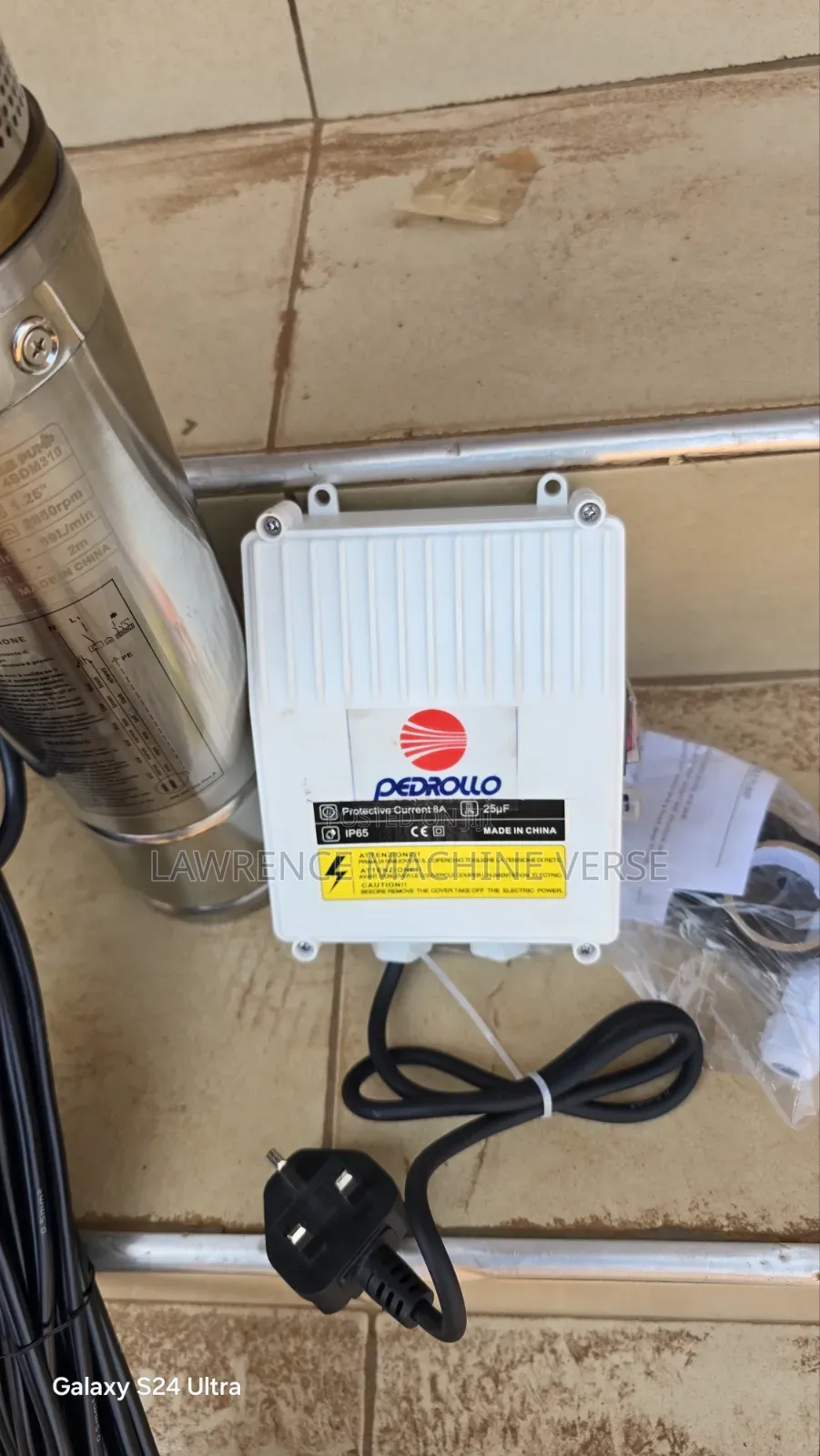 Submersible Water Pump 70m Pedrolla