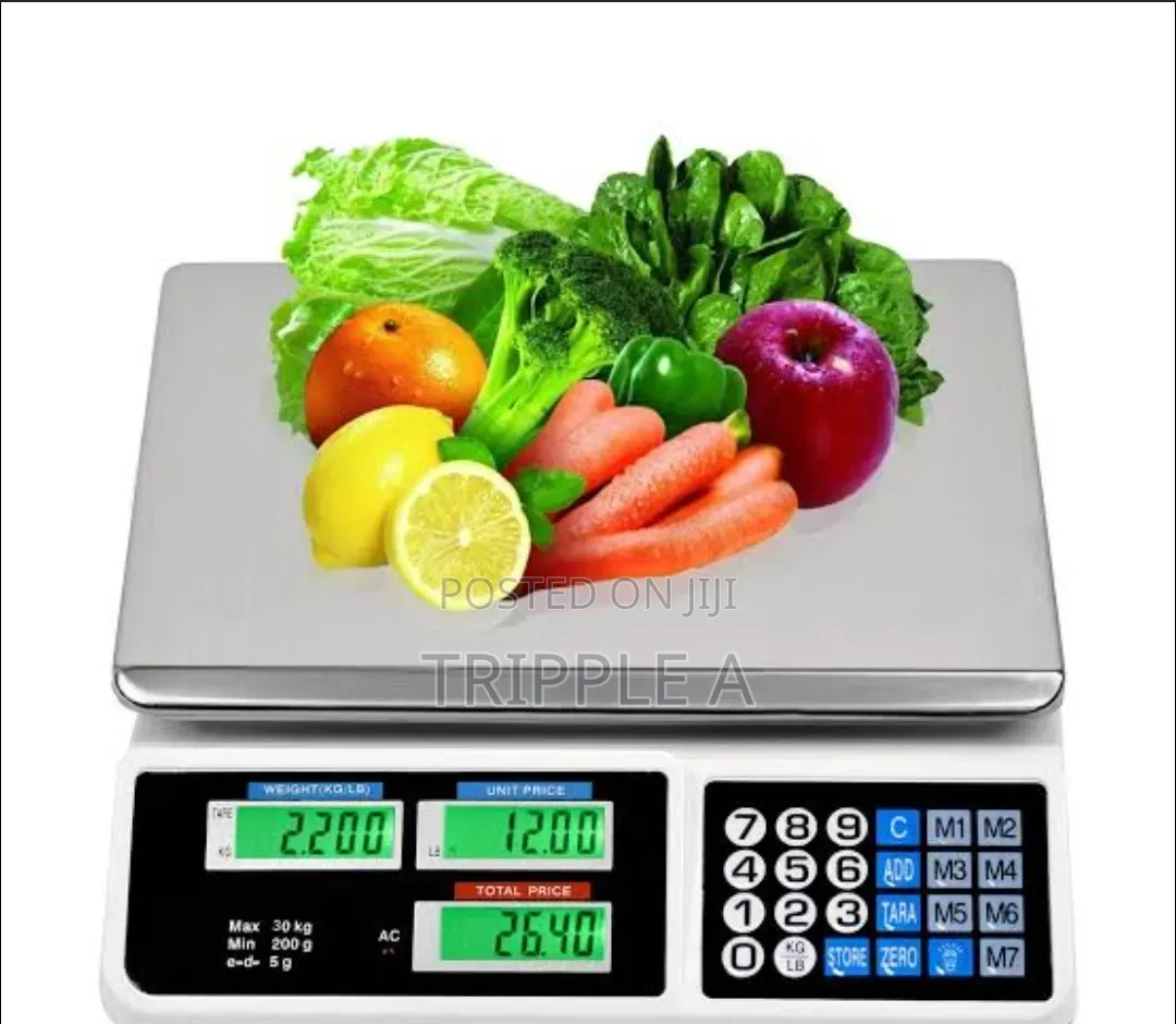 Durable Digital Commercial Price Computing Scale