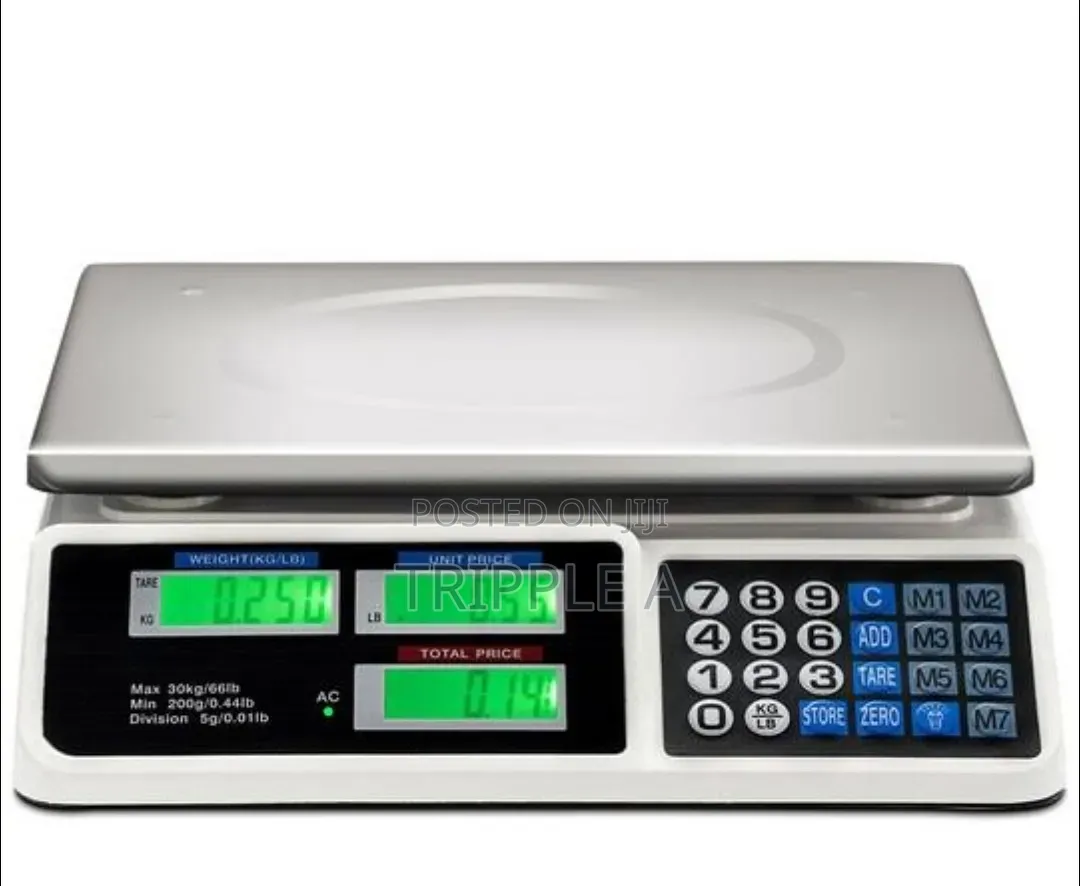 Durable Digital Commercial Price Computing Scale