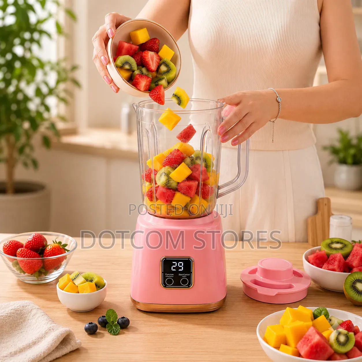 Juicing Cup - Portable Smoothie Blender With Digital Display