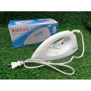 Royal Deluxe Dry Irons, Model Ypf-2003a.