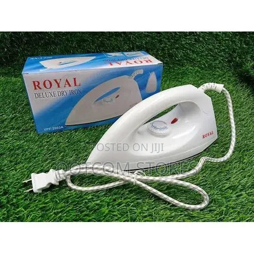 Royal Deluxe Dry Irons, Model Ypf-2003a.