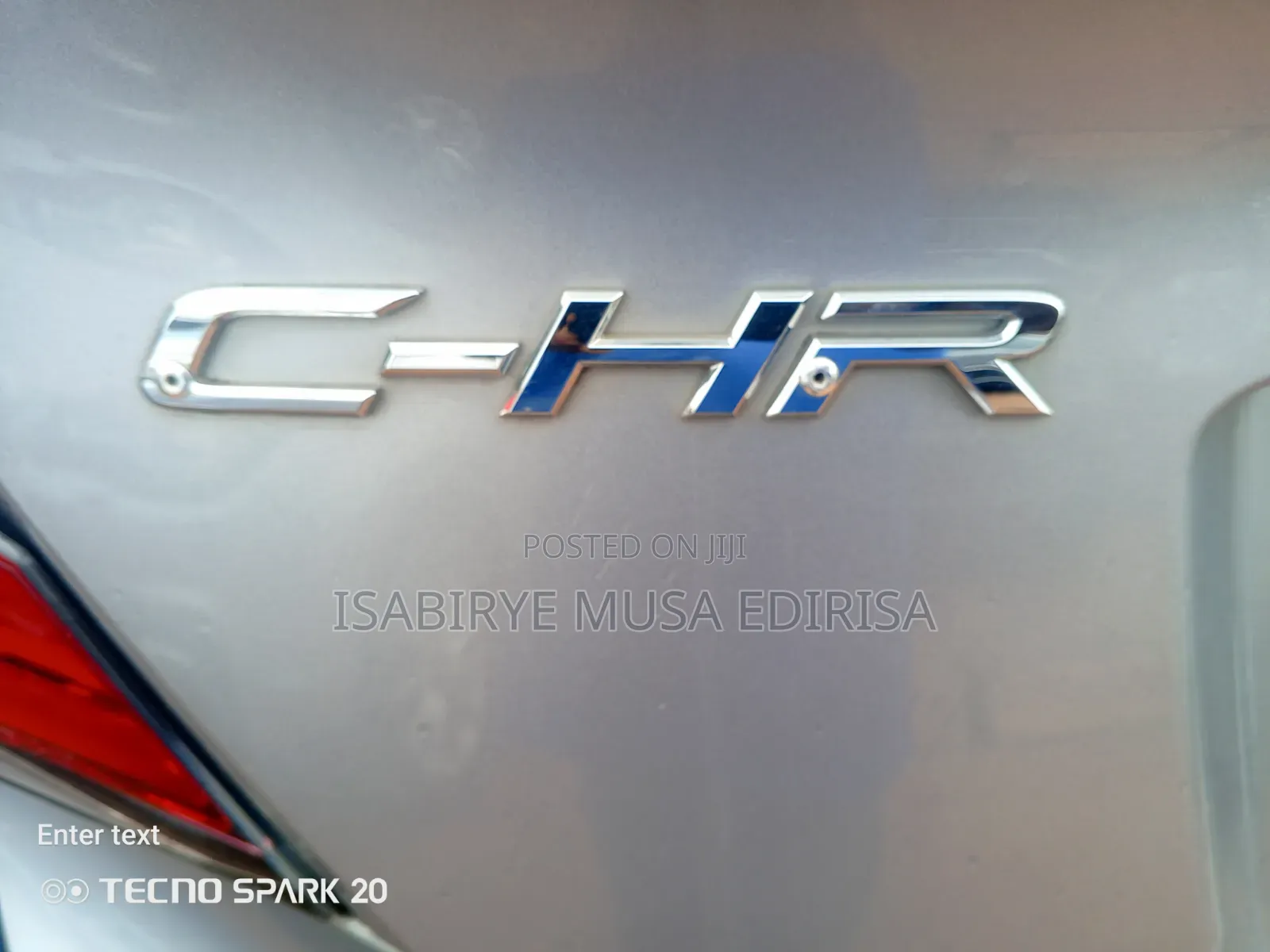 Toyota C-HR 2018 Silver