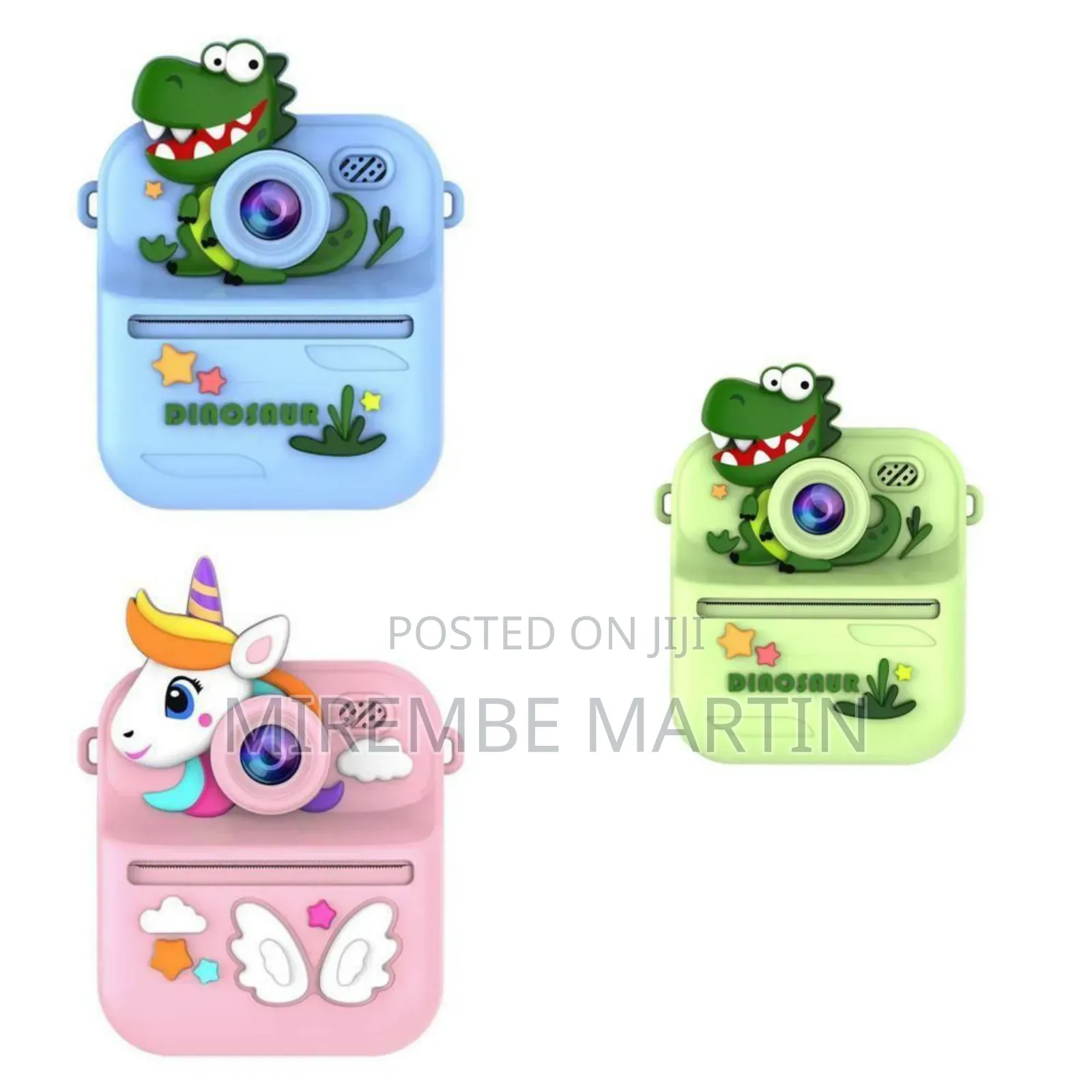 Fun Dinosaur Instant Print Digital Camera for Kids