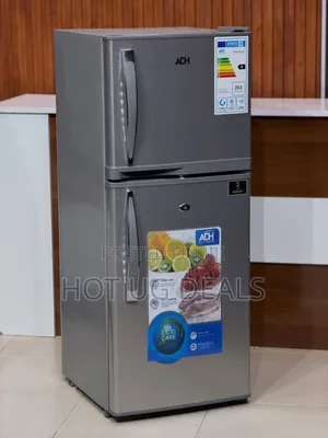 ADH 108 Litres Double Door Refrigerator – Silver Fridge Freezer