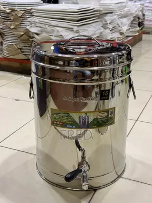15-Liter Unique Stainless Steel Thermal Tea Jar