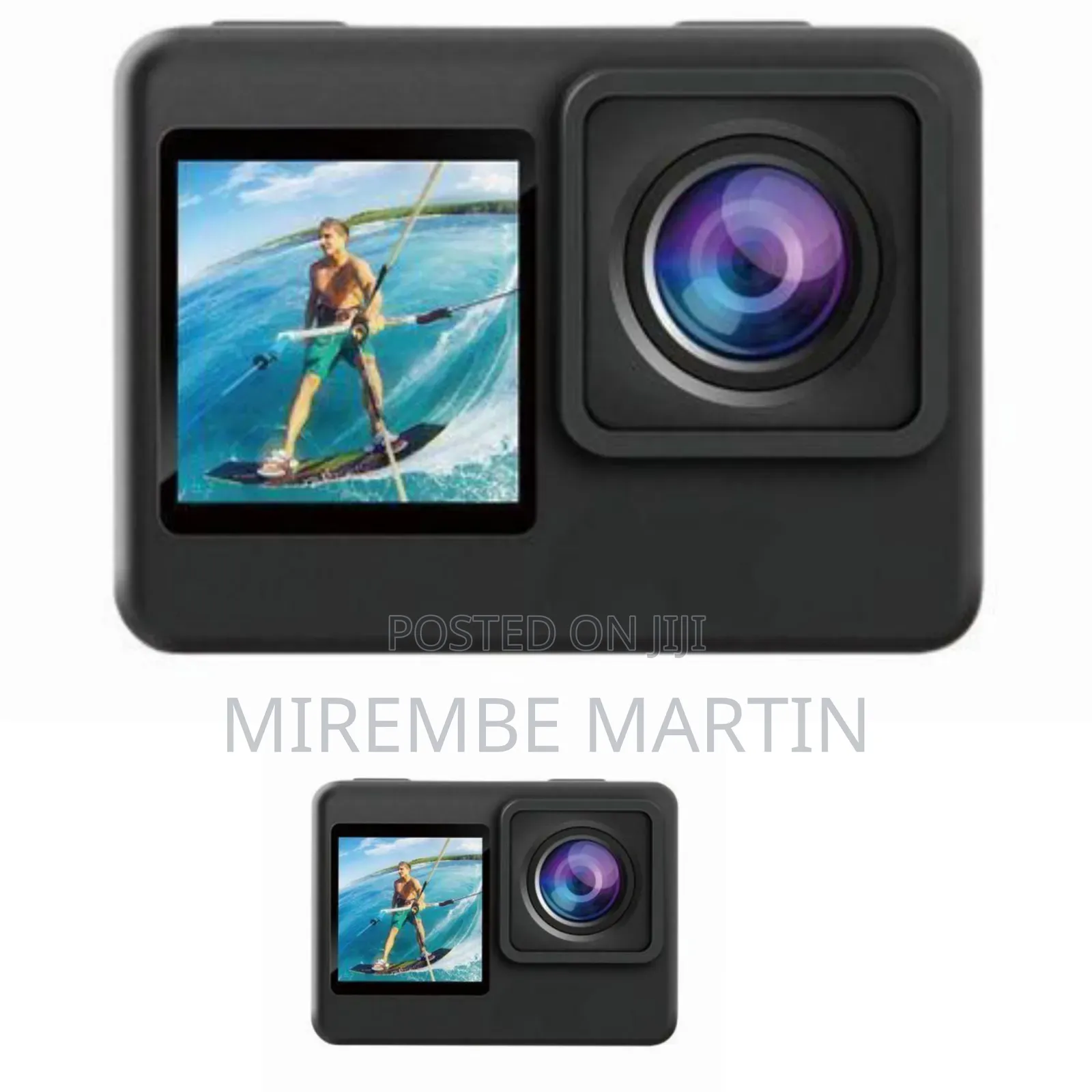 Porodo UHD Dual Display Action Camera (Model PD-4KACAM)