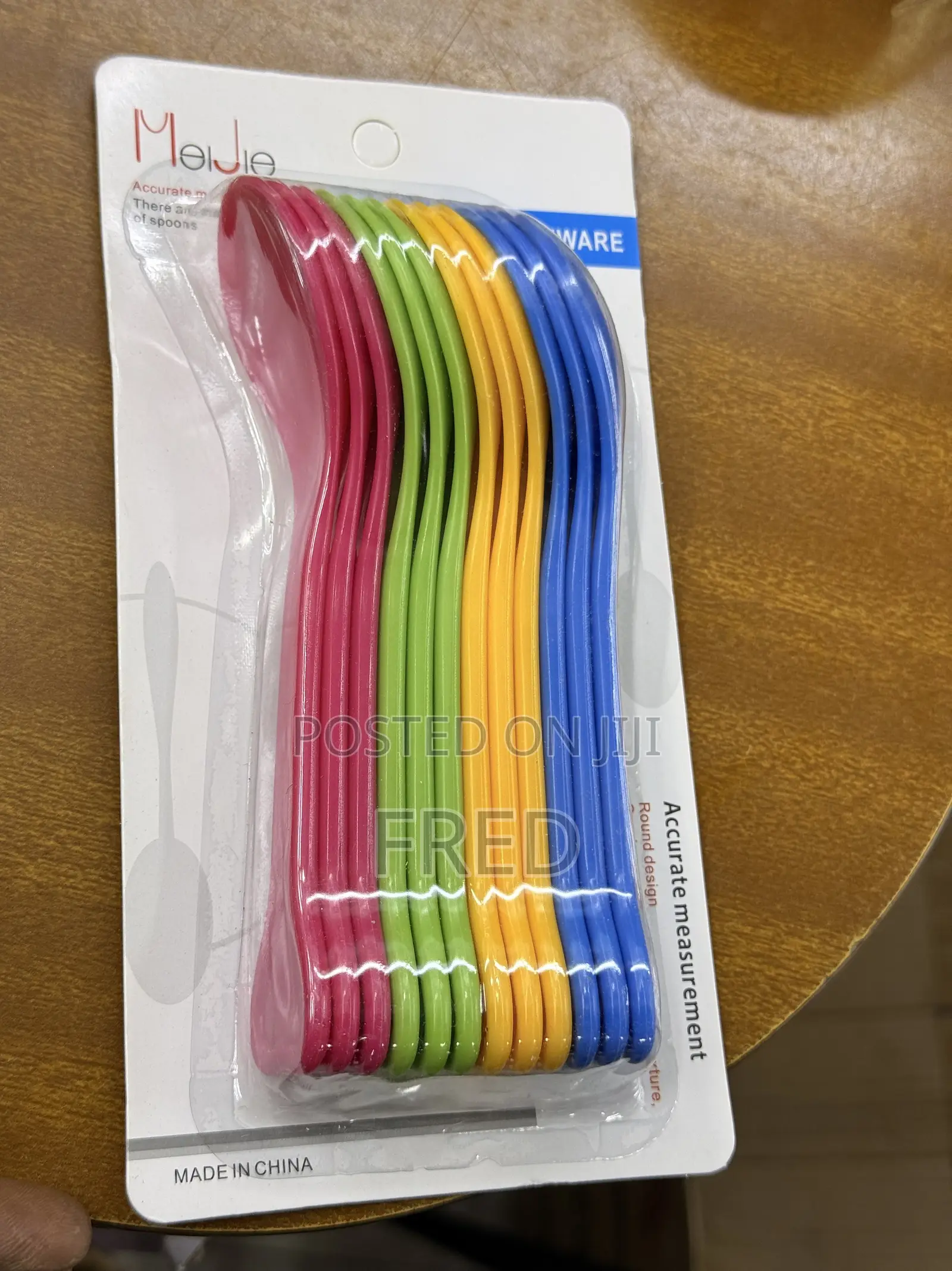 Multicolored Plastic Forks