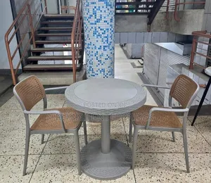 1 Small Round Table + 2 Rattan Chair