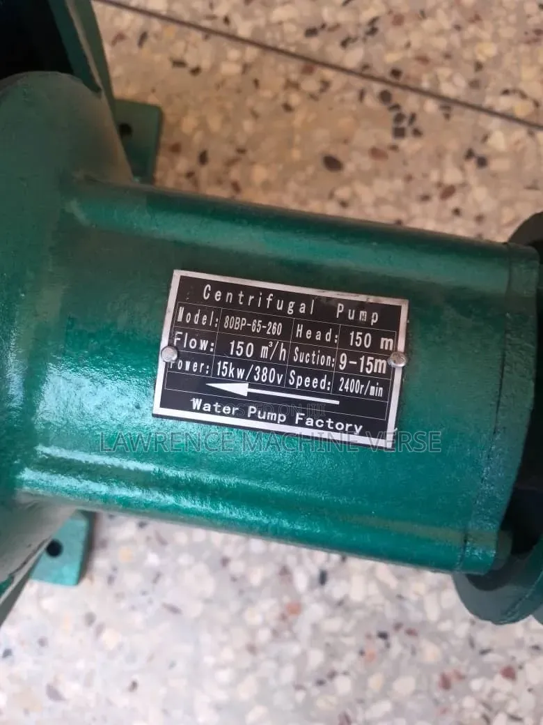 Centrifugal Pump 150 Head 15kw 3inch