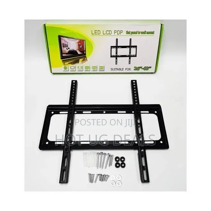 Flat Panel TV Wall Mount for 26–63 Inch TVs – Strong Fixed Bracket