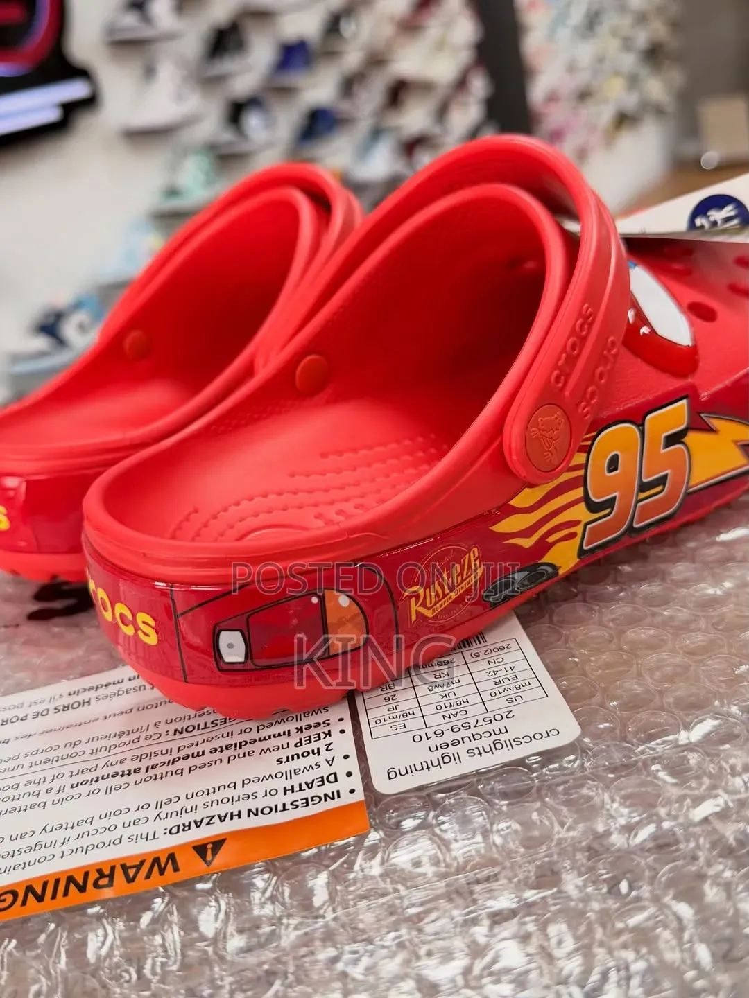 Cars X Crocs Classic Clog Lightning McQueen
