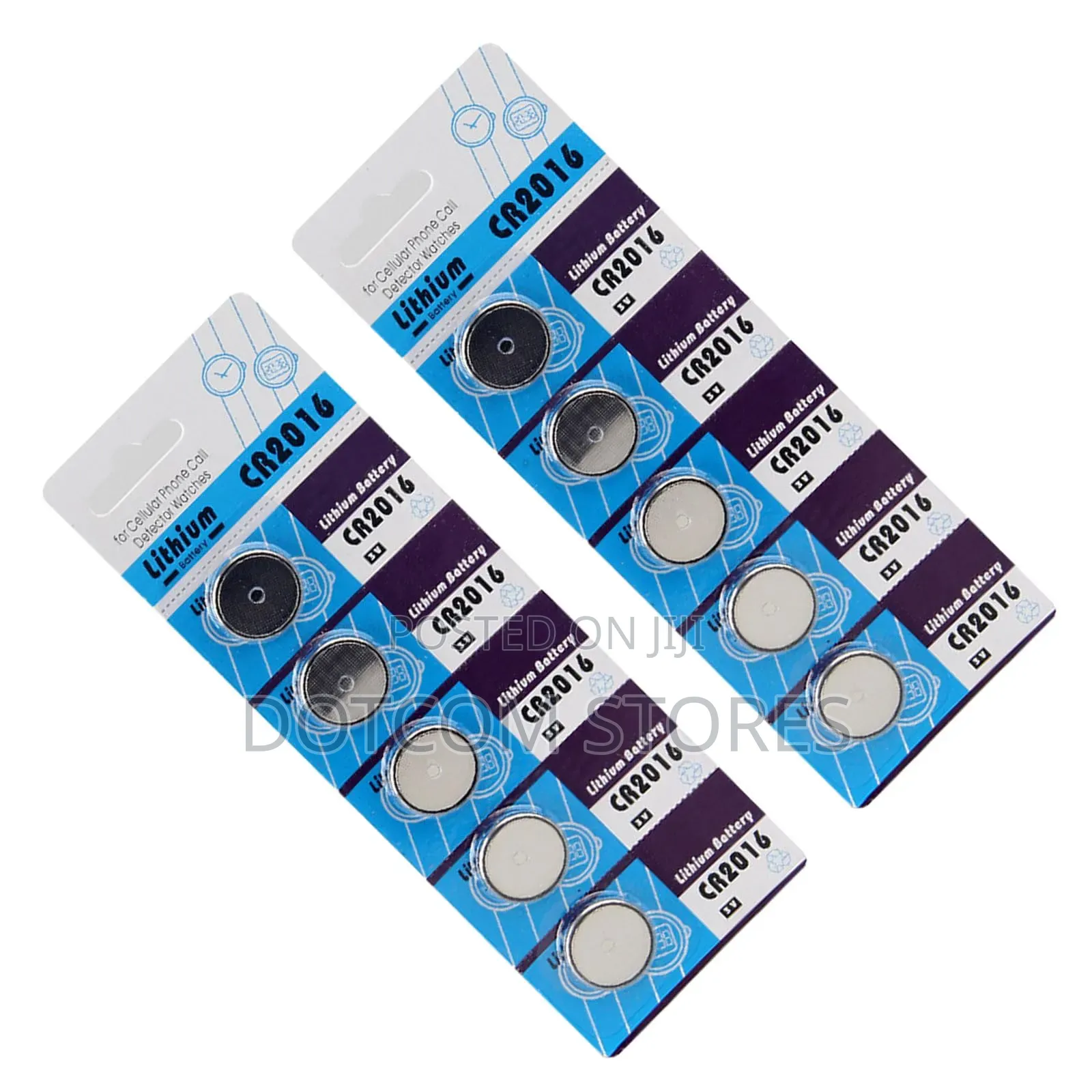 10pcs Pack Lithium CR2016 Coin Cell Battery